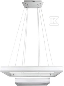 V-tac 113W LED pakabinamas šviestuvas, baltas, 3000K, dimeriuojamas