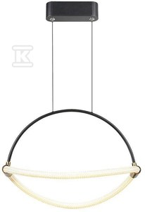 V-tac 12W LED pakabinamas šviestuvas, juodas, 4000K