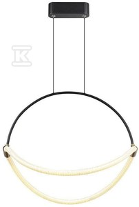 V-tac 16W LED pakabinamas šviestuvas, juodas, 3000K