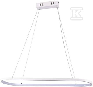 V-tac 24W LED pakabinamas šviestuvas, baltas, 4000K