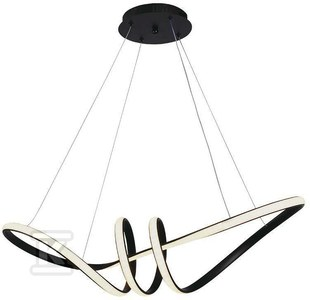 V-tac 24W LED pakabinamas šviestuvas, juodu korpusu, 3000K
