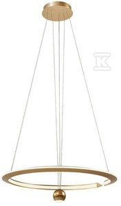 V-tac 45W LED pakabinamas šviestuvas, aukso sp., 3000K