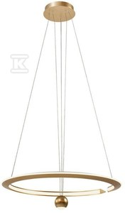 V-tac 45W LED pakabinamas šviestuvas, aukso sp., 4000K