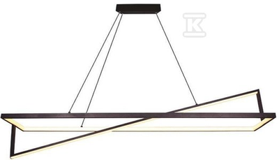 V-tac 45W LED pakabinamas šviestuvas, juodas, 3000K, dimeriuojamas