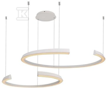 V-tac 48W LED pakabinamas šviestuvas, baltas, 4000K, dimeriuojamas