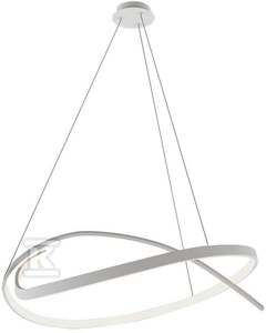 V-tac 48W LED pakabinamas šviestuvas, baltas, 3000K, dimeriuojamas