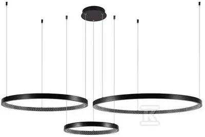 V-tac 57W LED pakabinamas šviestuvas, juodas, 3000K