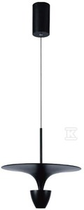 V-tac 9W LED pakabinamas šviestuvas, juodas, 3000K