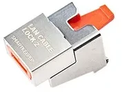 Šakotuvas „Smart Keeper Smartkeeper SmartKeeper NC13PKOR“ 5 x LAN kabelio užraktai, 2 su 1 x užrakto raktu, bazinis, oranžinis SLSART-0311 SLSART0311 (SLSART-0311)