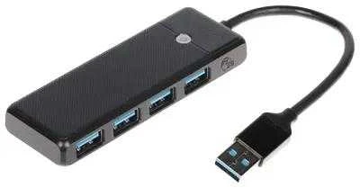 Adapteris Hub 4in1 Orico USB 3.0