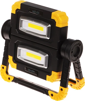 Orno GEMINIX LED 2x10W, nešiojamas darbinis žibintas su baterija, 1200lm, IP44, 4000K, 5000mAh