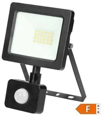 Orno ALLED 20W LED prožektorius su PIR, 1600lm, IP44, 4000K, aliuminis + stiklas