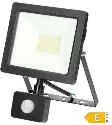 Orno ALLED 30W LED prožektorius su PIR, 2400lm, IP44, 4000K, aliuminis + stiklas