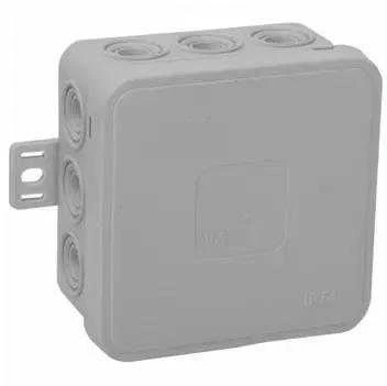 Orno Puszka CLICK skirstomoji dėžutė, IP54, 12 įėjimų, 85x85x41mm, pilka