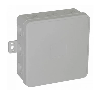 Orno Puszka CLICK skirstomoji dėžutė, IP54, 12 įėjimų, 100x100x41mm, pilka