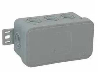 Orno Puszka CLICK skirstomoji dėžutė, IP54, 8 įvadai, 80x45x41mm, pilka