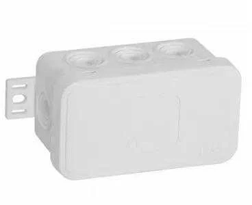 Orno Puszka CLICK skirstomoji dėžutė, IP54, 8 įvadai, 80x45x41mm, balta