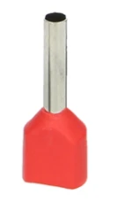 Orno Tulejka Dvigubai izoliuota mova, maksimalus skerspjūvis 1 mm², varinės movos ilgis 8 mm, 25 vnt. lizdinė plokštelė.