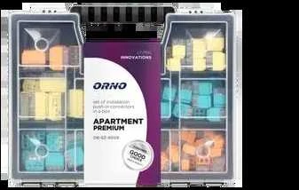 ORNO MONTAVIMO JUNGTIS RINKINYS 109 vnt.