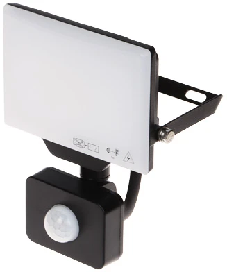 Orno PORTO S LED 20W prožektorius su PIR, 1600lm, IP44, 4000K, aliuminis + polikarbonatas