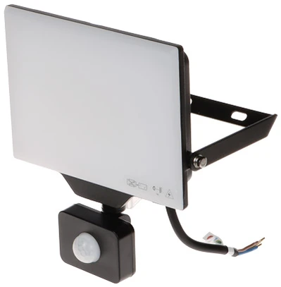 Orno PORTO S LED 50W prožektorius su PIR, 4000lm, IP44, 4000K, aliuminis + polikarbonatas