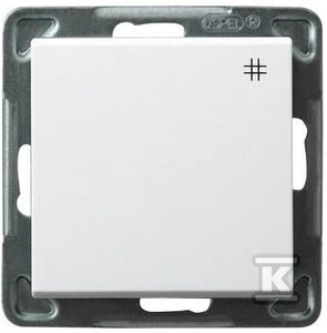 Ospel Cross jungtis Sonata 16AX IP20 balta (ŁP-4R/m/00)