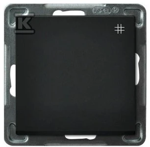 Ospel Cross jungtis Sonata 16AX IP20 juodas metalas (ŁP-4R/m/33)