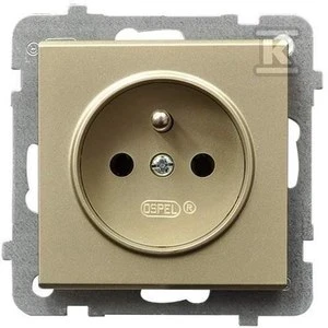 Ospel Socket Sonata singlas su įžemintu šampano auksu (GP-1RZ/m/39)