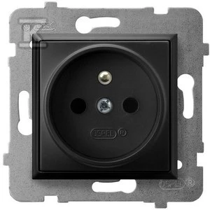 Ospel ARIA Lizdas pojedyncze su/u juoda metalik GP-1UZ/m/33