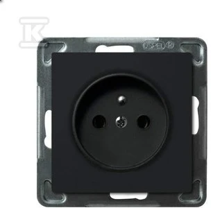 Ospel Lizdas Sonata single su grounded juoda metalic (GP-1RZ/m/33)
