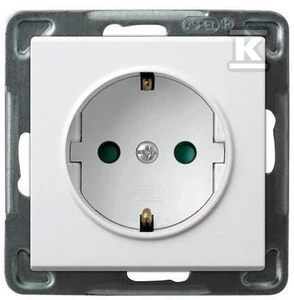 Ospel Lizdas Sonata vienos schuko su balta langinės (GP-1RSP/m/00)
