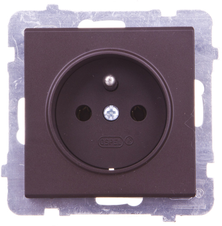 Ospel GP-1RZ/m/40 SONATA Vieno lizdo su/be lizdo, šokolado metalo spalvos GP-1RZ/m/40