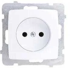 Ospel GP-1S/m/00 KARO Vienvietis lizdas naudotas balta GP-1S/m/00