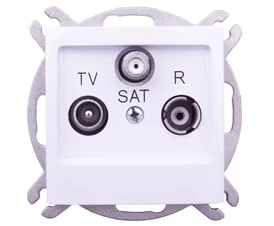 Ospel Impresja RTV-SAT antenos lizdas baltas (GPA-YSP/m/00)