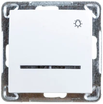 Ospel Button Light Impresja balta (ŁP-5YS/m/00)