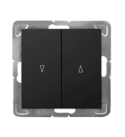 Ospel IMPRESJA Užrakto jungtis su mechanine blokada juodas metalinis ŁP-7YB/m/33