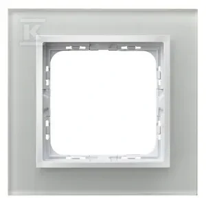 Ospel Single Frame Baltas Glass IMPRESJA OSPEL