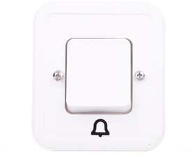 Ospel ŁW-6P/00 PI mygtukas /skambutis/ baltas ŁW-6P/00