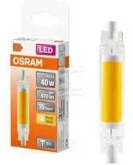 Osram 4,5W LED lemputė SLIM LINE, R7s, skaidri, 2700K