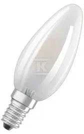 LED lempa Osram, B35, 4W, E14, 2700K, 470lm, matinė, 2 vnt