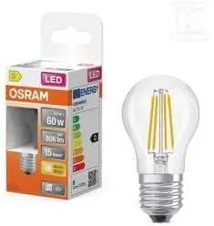 LED lemputė OSRAM, P45, E27, 6 W, 806 lm, 2700 K