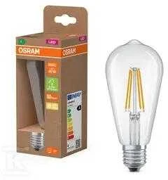 Osram LED LEMPUTĖ, ST64, E27, 4W, 830, 840LM, FILAMENTINĖ, ULTRA