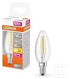 5W LED filamentinė lemputė OSRAM Superstar Retrofit CLASSIC B DIM, 2700K, E14, dimeriuojama