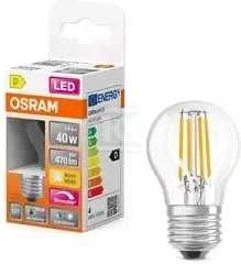 Osram 3,4W LED lemputė LED SUPERSTAR PLUS, E27, skaidri, 2700K, dimeriuojama