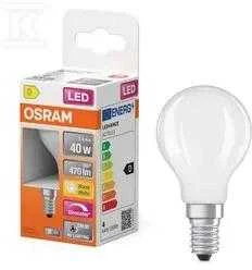 Osram 3,4W LED lemputė LED SUPERSTAR PLUS, E14, baltos matinės sp., 2700K, dimeriuojama