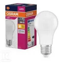 LED lemputė OSRAM, A60, šiltai balta, E27, 8,5 W, 806 lm
