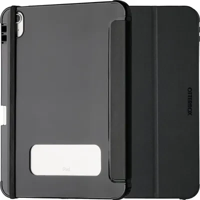 „OtterBox React Folio“ dėklas, „Apple iPad“ 10 kartos, juodas
