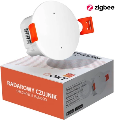 Tuya – buvimo ir ryškumo jutiklis – ZigBee – Android/iOS programa – OXT T160