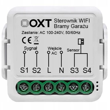 Tuya – WiFi vartų valdiklis su magnetiniu jutikliu – OXT SWT10G