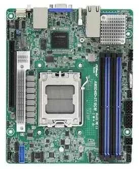 Asrock AM5D4ID-2T/BCM pagrindinė plokštė KNOLL3 X300 Socket AM5 mini ITX